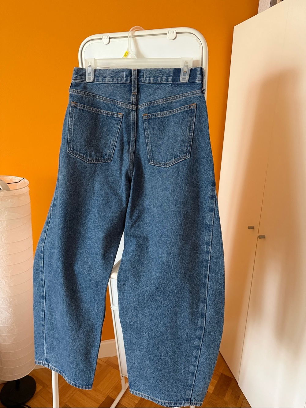 Abercrombie&Fitch Curve Love Mid Rise Barrel Jean - Picture 14 of 16